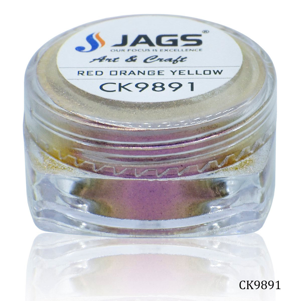Gift To Love | Resin Chameleon Powder | Color : Red Orange Yellow | Size : 2 G | Code : CK9891
