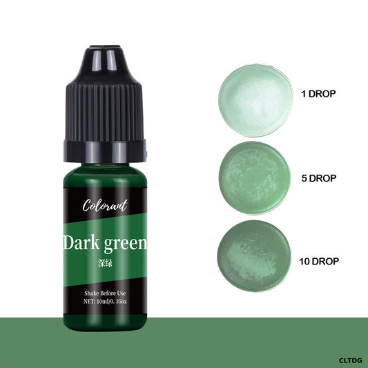 Gift To Love | Colorant | Color : Dark Green | Size : 10 Ml | Code : CLTDG