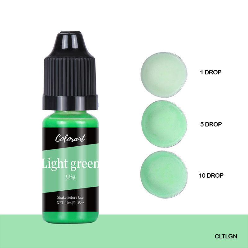 Gift To Love | Colorant | Color : Light Green | Size : 10 Ml | Code : CLTLGN