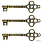 Gift To Love | Craft Metal Charms Key Small | Pcs : 3 Pcs | Code : CMCK00