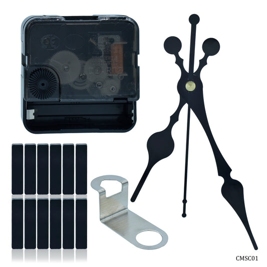 Gift To Love | Clock Movement Silent With Hands | Color : Black | Code : CMSC01