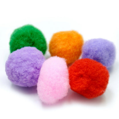 Gift To Love | Pom Pom Ball | Color : Pastel Colors | Size : 3 Cm | Pcs : 25 Pcs | Code : CPBB00
