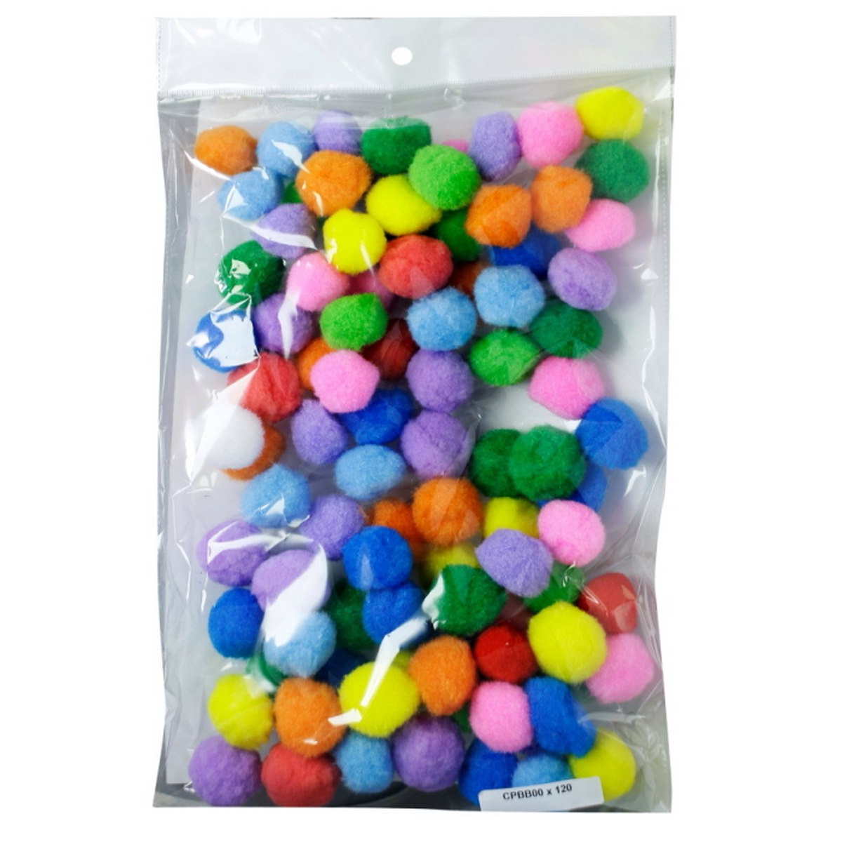 Gift To Love | Pom Pom Ball | Color : Pastel Colors | Size : 3 Cm | Pcs : 25 Pcs | Code : CPBB00