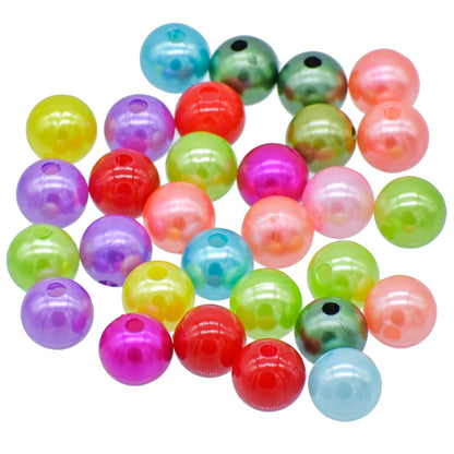 Gift To Love | Craft Beads Multi Colour | Size : 14 Mm | Pcs : 25 Gm | Code : CPMC-6