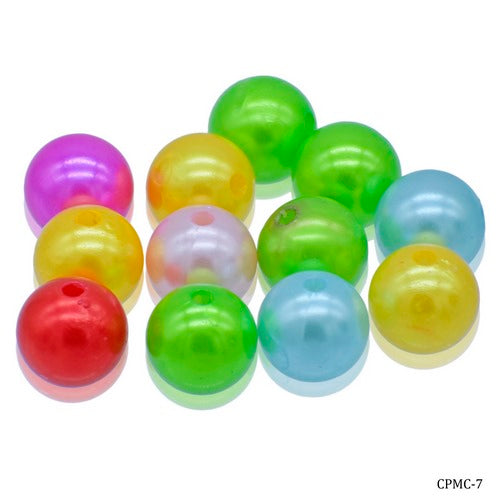 Gift To Love | Jags Craft Beads Multi Colour 25gm 16MM | Code : CPMC-7