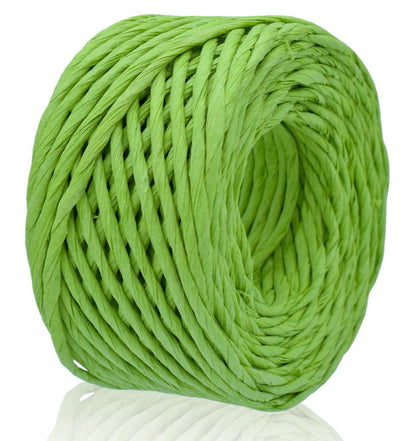 Gift To Love | Craft Paper Rope | Color : Colour Mix | Size : 50 Mtr | Code : CPRC02