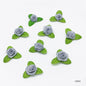 Gift To Love | Satin Cloth Flower | Color : Silver | Pcs : 72 Pcs | Code : CR03