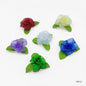 Gift To Love | Satin Cloth Flower | Color : Tp Multi | Pcs : 24 Pcs | Code : CR12