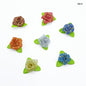 Gift To Love | Satin Cloth Flower | Color : Opec Multi | Pcs : 24 Pcs | Code : CR13