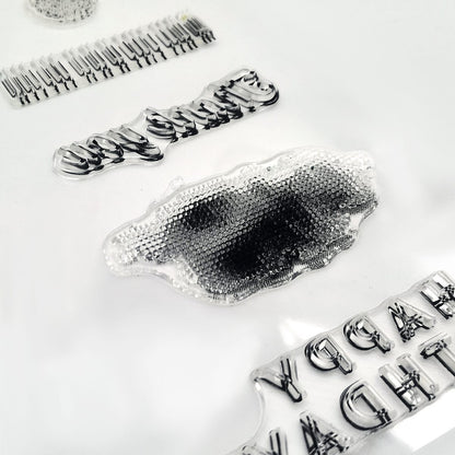 Gift To Love | Clear Rubber Stamp | Size : 6 X 6 | Code : CRS6X6-7