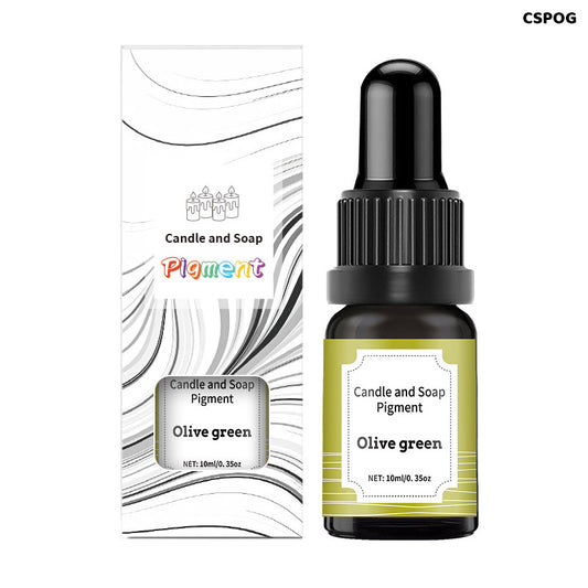 Gift To Love | Candle N Soap Pigment | Color : Olive Green | Size : 10 Ml | Code : CSPOG