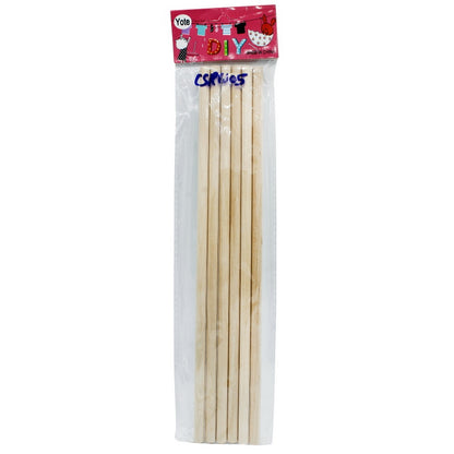 Gift To Love | Craft Stick Round | Size : 12 Inch | Pcs : 6 Pcs | Code : CSRW05