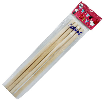 Gift To Love | Craft Stick Round | Size : 12 Inch | Pcs : 4 Pcs | Code : CSRW06
