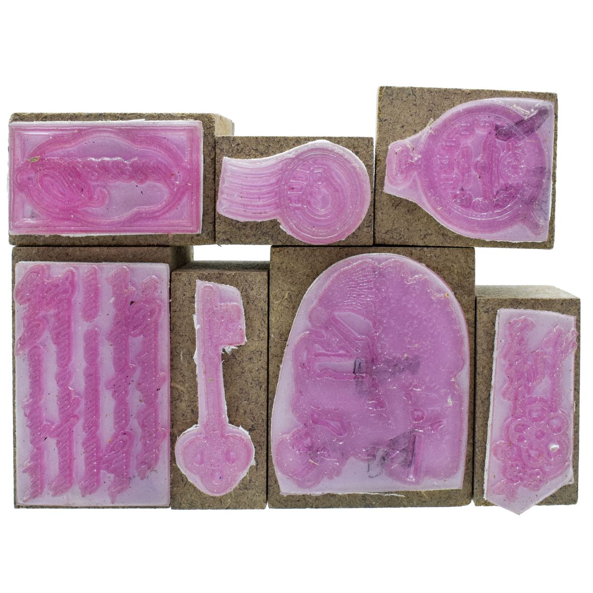 Gift To Love | Craft Stamp Set Clock Key | Pcs : 7 Pcs Set | Code : CSSC05