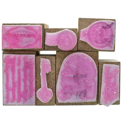 Gift To Love | Craft Stamp Set Clock Key | Pcs : 7 Pcs Set | Code : CSSC05
