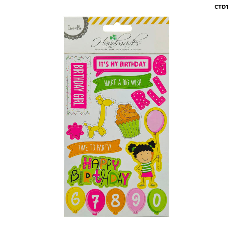 Gift To Love | Scrapbooking Sticker | Code : CTD1