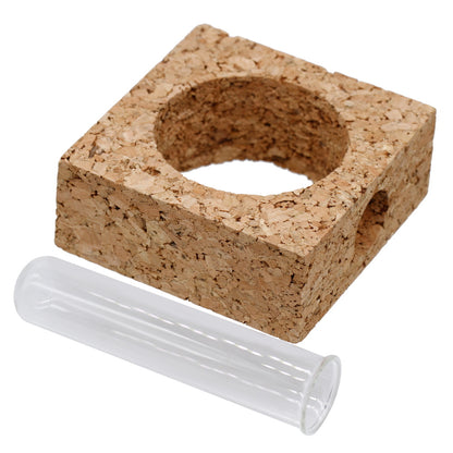 Gift To Love | Cork Test Tube Planter Square | Code : CTTP00