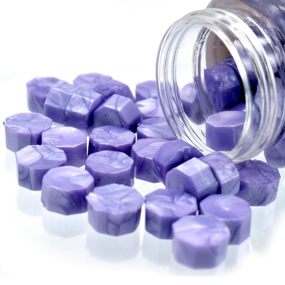Gift To Love | Craft Wax Seals Beads | Color : Lavender | Size : 25 Gsm | Code : CWB200