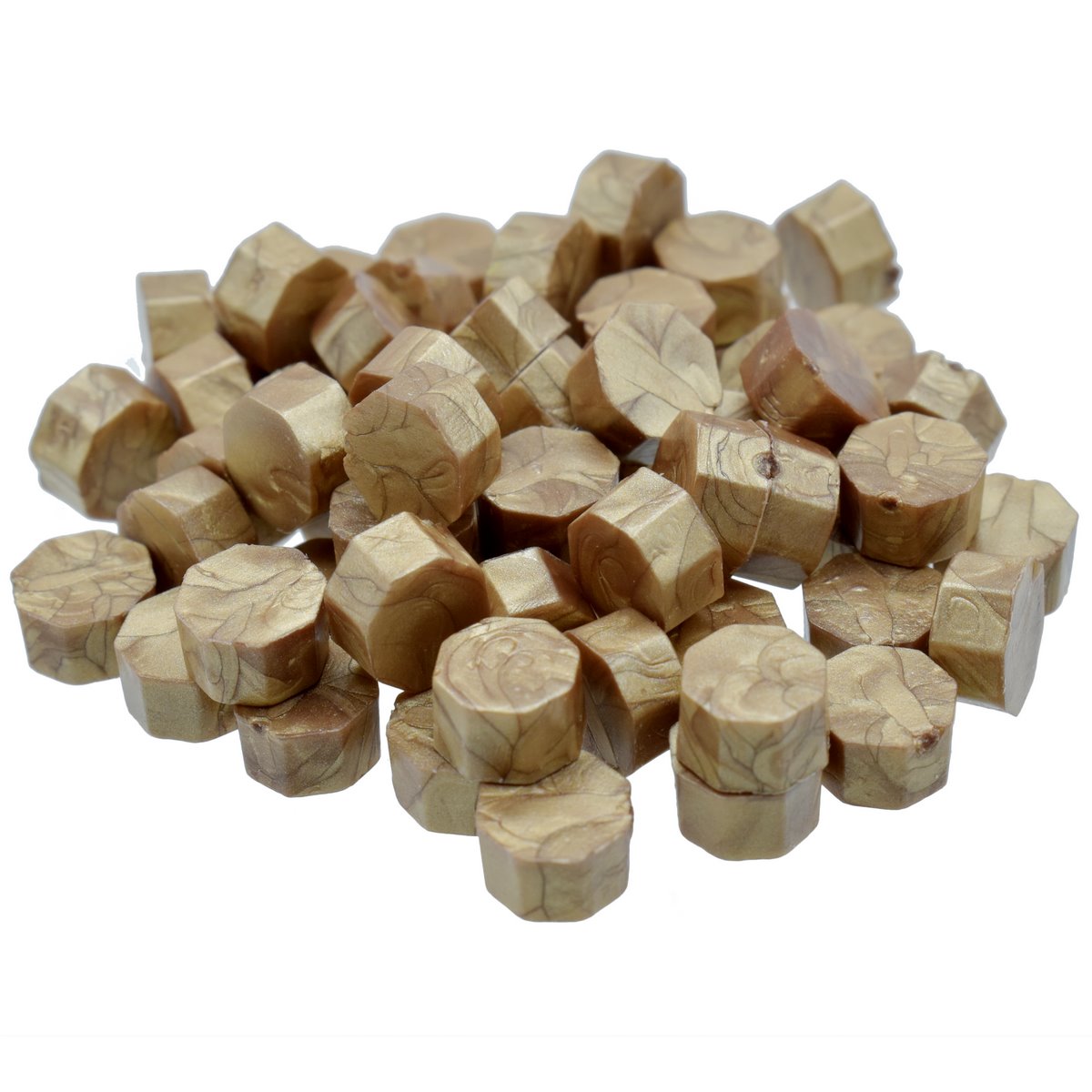 Gift To Love | Craft Wax Seals Beads | Color : Metallic Bronze | Size : 25 Gsm | Code : CWB204