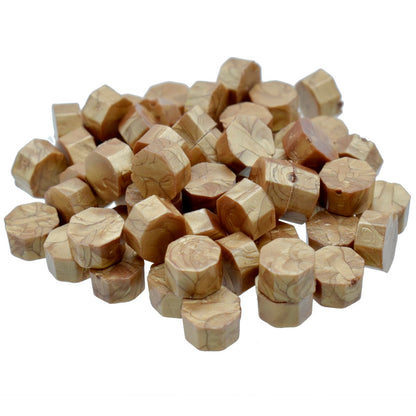 Gift To Love | Craft Wax Seals Beads | Color : Metallic Bronze | Size : 25 Gsm | Code : CWB204