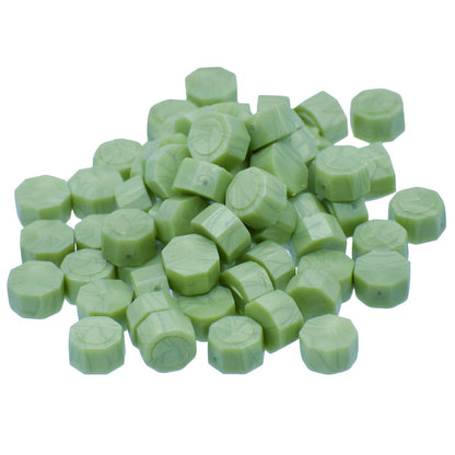 Gift To Love | Craft Wax Seal Beads | Color : Lime Green | Size : 20 Gsm | Code : CWB301