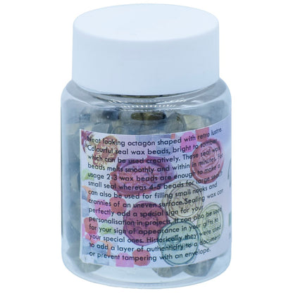 Gift To Love | Craft Wax Seal Beads | Color : Olive | Size : 20 Gsm | Code : CWB302