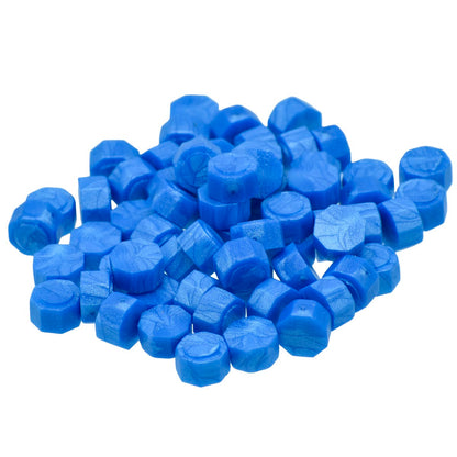Gift To Love | Craft Wax Seal Beads | Color : Sky Blue | Size : 20 Gsm | Code : CWB303
