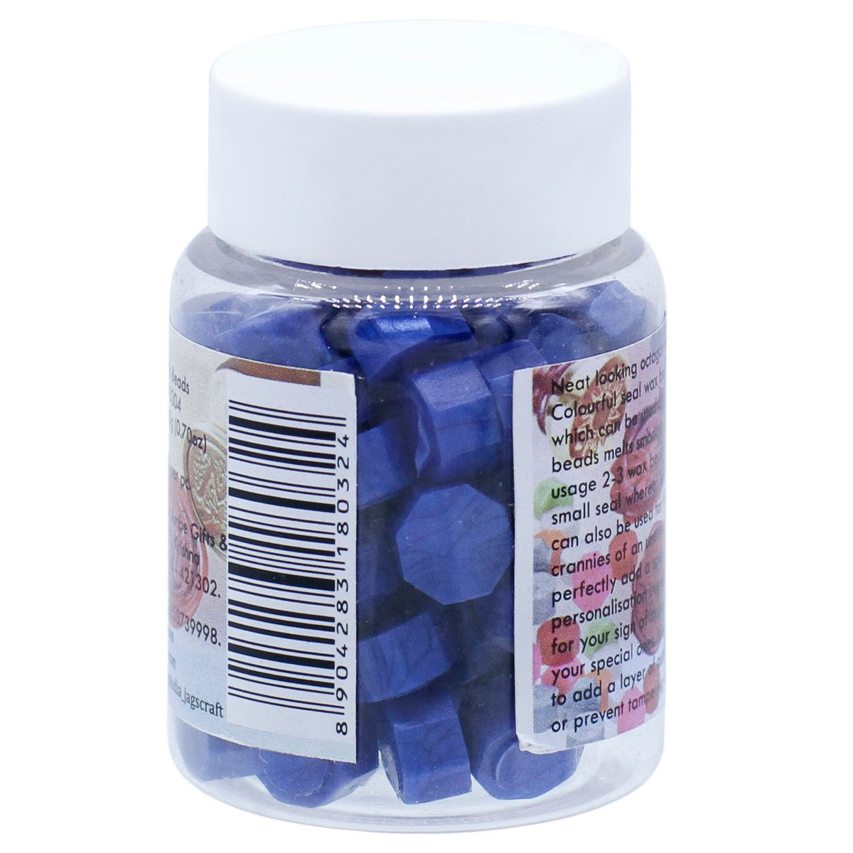 Gift To Love | Craft Wax Seal Beads | Color : Royal Blue | Size : 20 Gsm | Code : CWB304