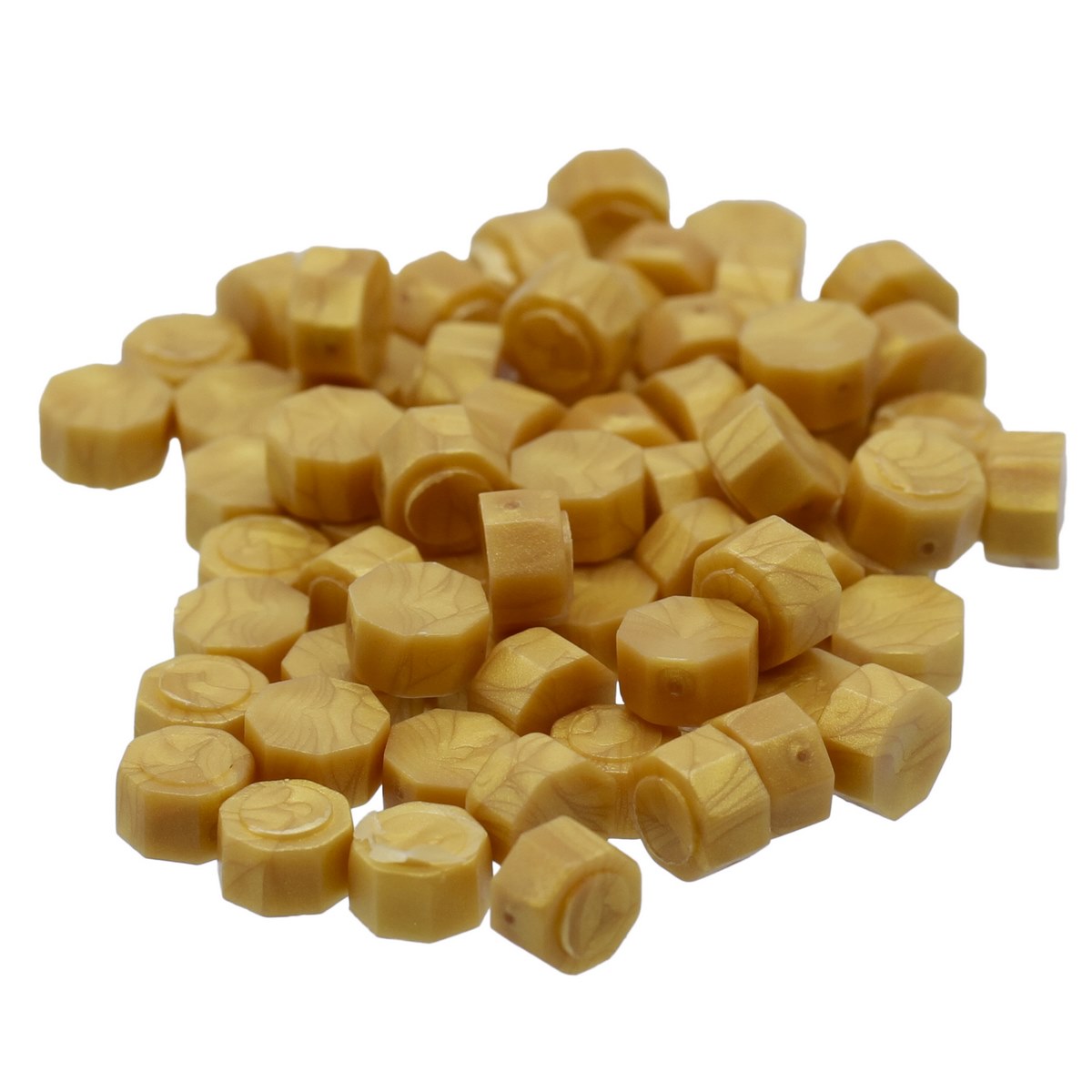 Gift To Love | Craft Wax Seal Beads | Color : Yellow Gold | Size : 20 Gsm | Code : CWB305
