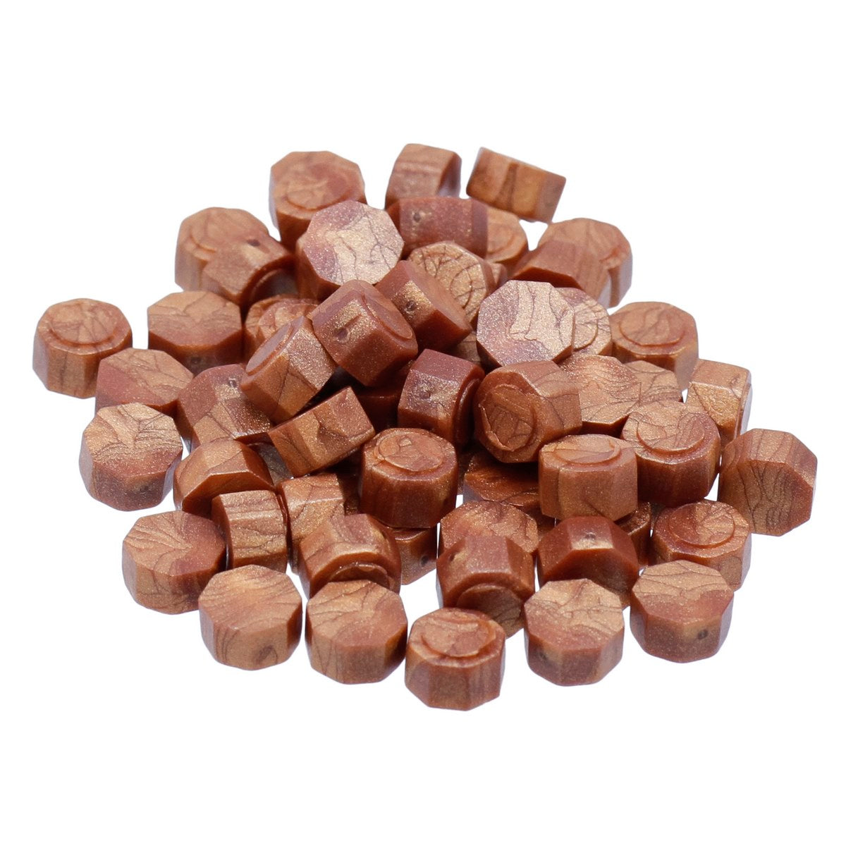 Gift To Love | Craft Wax Seal Beads | Color : Metallic Copper | Size : 20 Gsm | Code : CWB307