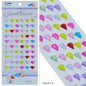 Gift To Love | Round Diamond Gem Stones Sticker | Color : Multicolour | Code : CXM-015-B