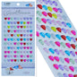 Gift To Love | Heart Gem Stones Sticker | Color : Multicolour | Code : CXM-015-C