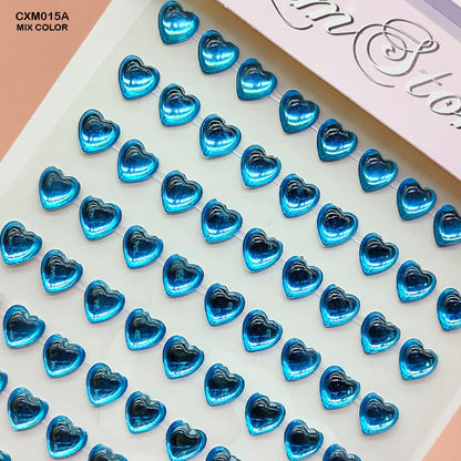 Gift To Love | Gem Stones Heart Sticker | Code : CXM015A