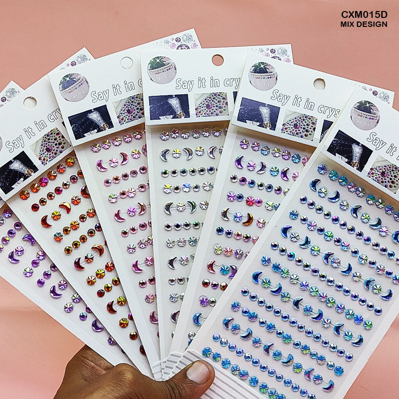 Cxm015D Gem Stones Stay Crtstal Sticker-Gift To Love-Art & Craft