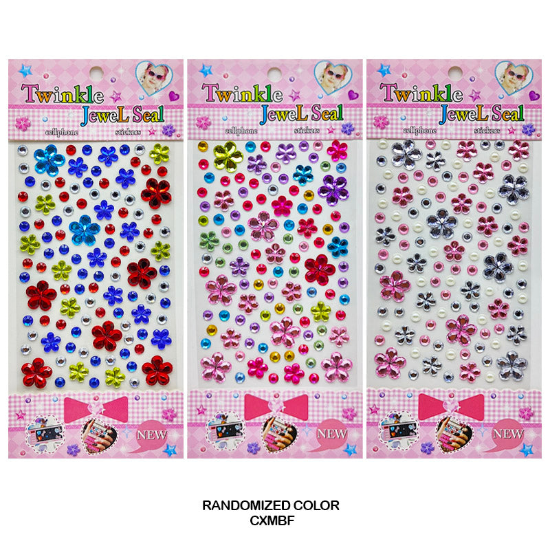 Gift To Love | Crystal Flower Sticker | Code : CXMBF