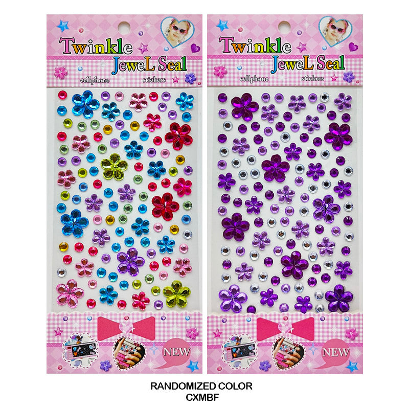 Gift To Love | Crystal Flower Sticker | Code : CXMBF