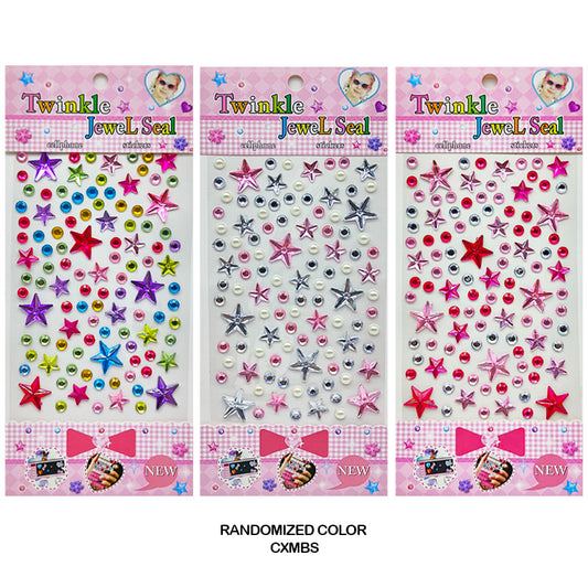 Gift To Love | Crystal Star Sticker | Code : CXMBS