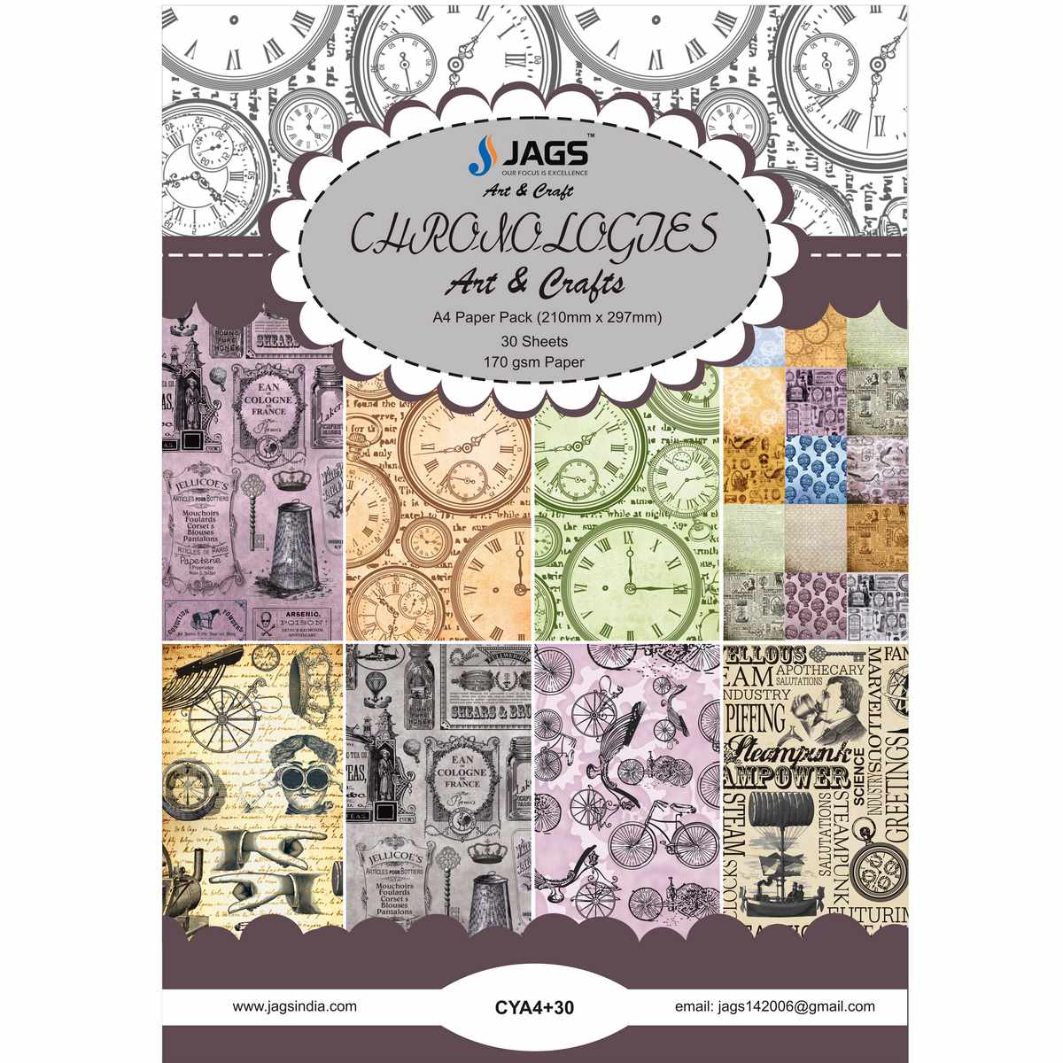 Gift To Love | Paper | Size : A4 | Pcs : 30 Sheets | Code : CYA4X30