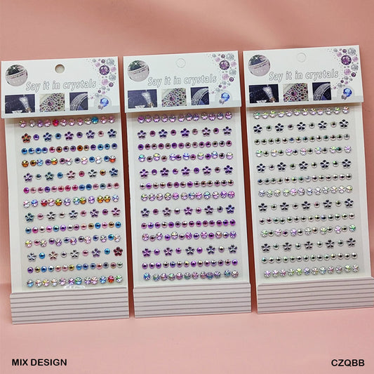 Gift To Love | Flower Stone Sticker | Code : CZQBB