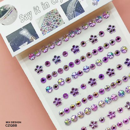 Gift To Love | Flower Stone Sticker | Code : CZQBB