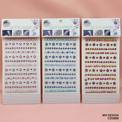 Gift To Love | Flower Stone Sticker | Code : CZQBB