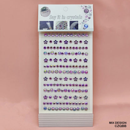 Gift To Love | Flower Stone Sticker | Code : CZQBB