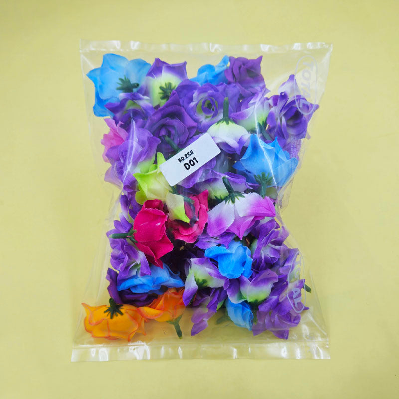 Rose Flower 50 Pcs ( 4.5 cm Approx.)