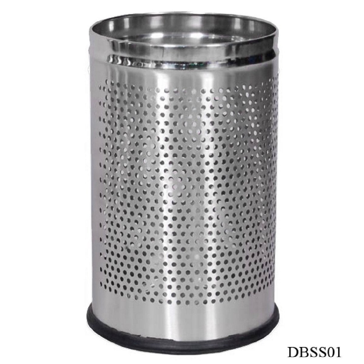 Gift To Love | Dust Bin Stainless Steel Hamper Bin | Size : 10 X 14 | Code : DBSS02