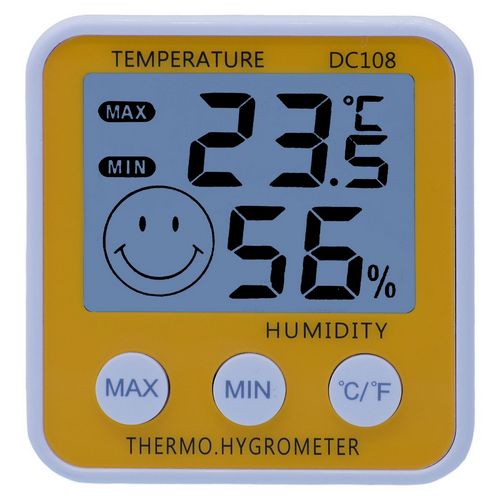 Gift To Love | Temperature Digital Thermometer & Hygrometer Big | Code : DC108