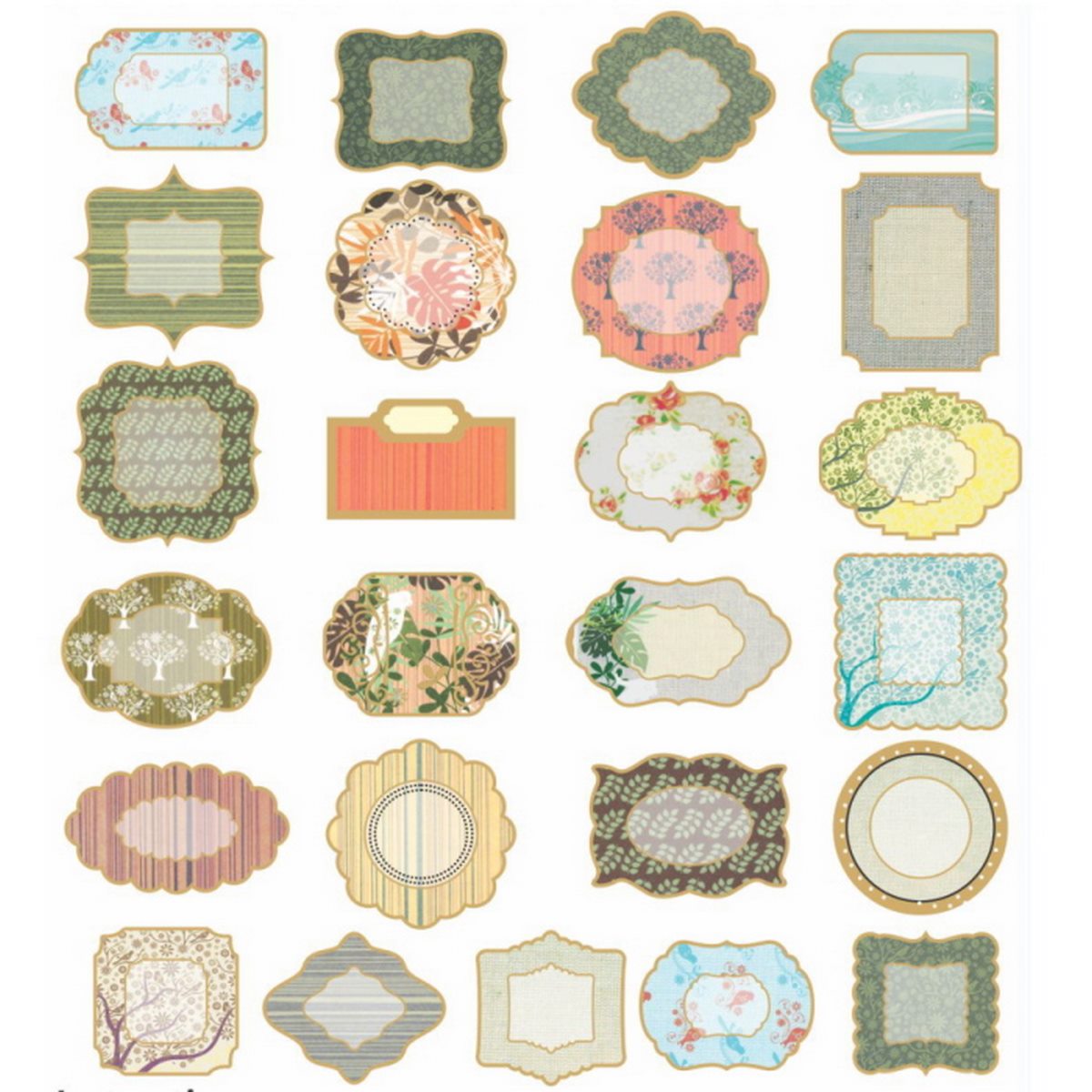 Gift To Love | Die Cut & Tags Bird Songs | Code : DCTBS-1