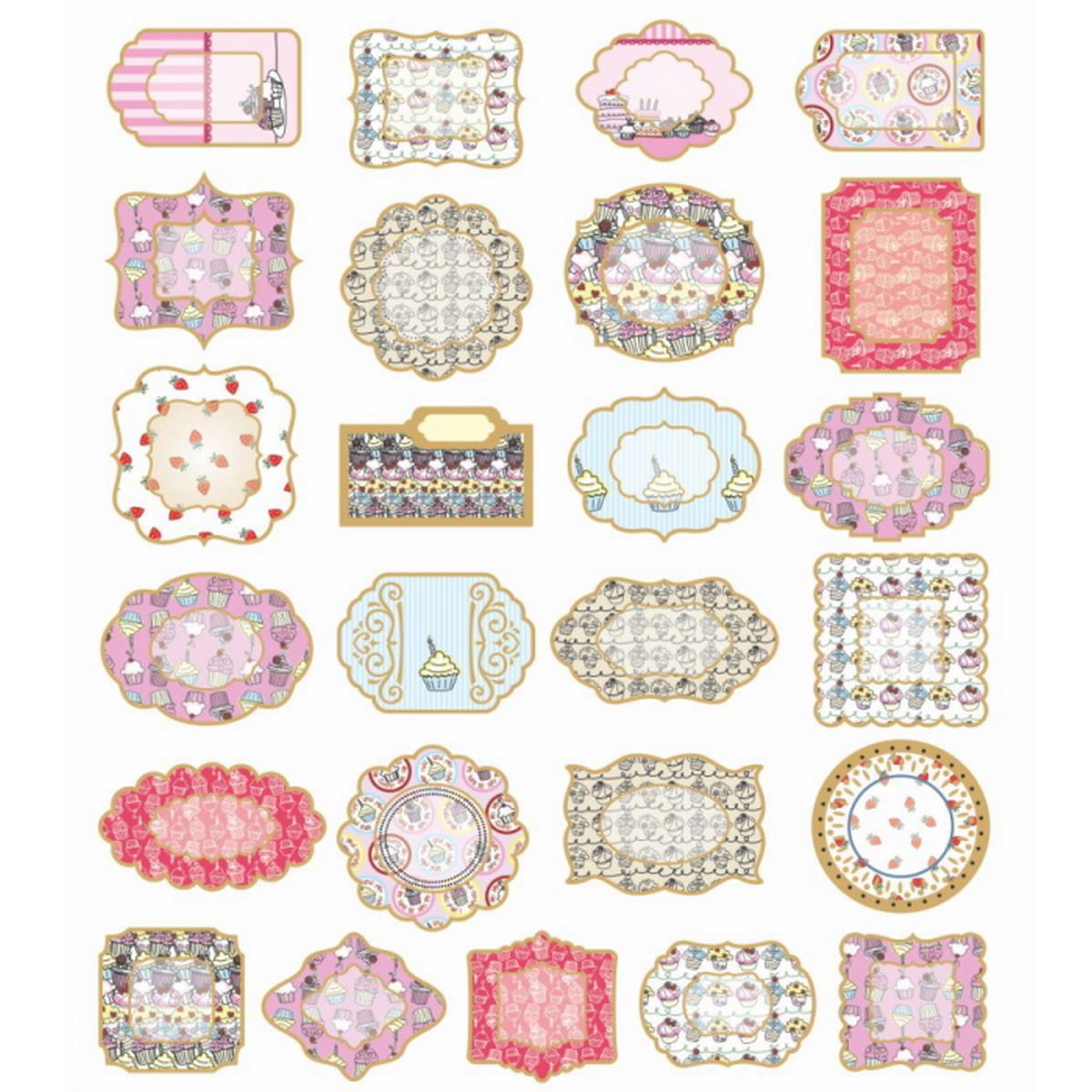 Gift To Love | Die Cut & Tags Cup Cakes | Code : DCTCCS-1