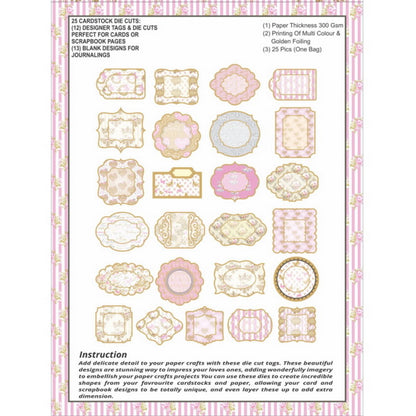 Gift To Love | Die Cut & Tags Lunne | Code : DCTEPL-1