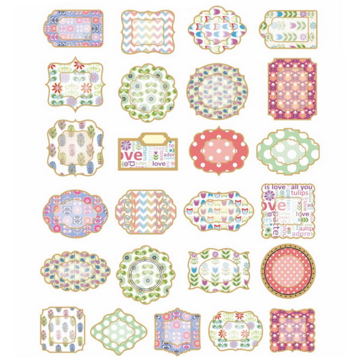 Gift To Love | Die Cut & Tags Spring | Code : DCTSPG-1