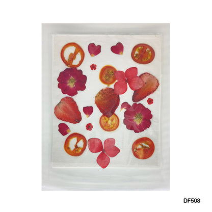 Gift To Love | Pressed Fruit Flower Sheet | Code : DF508